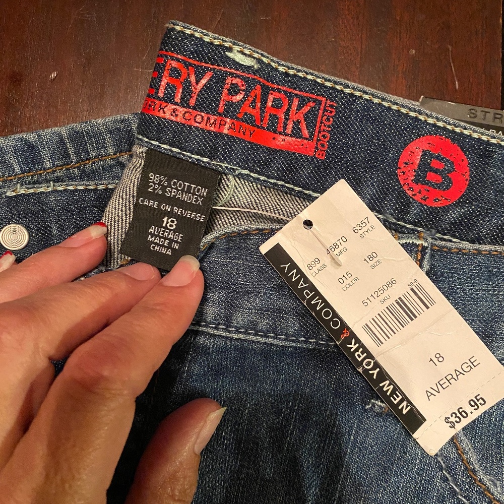 Battery Park Boot Cut Jeans